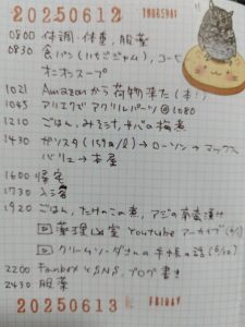 ライフログ　見本